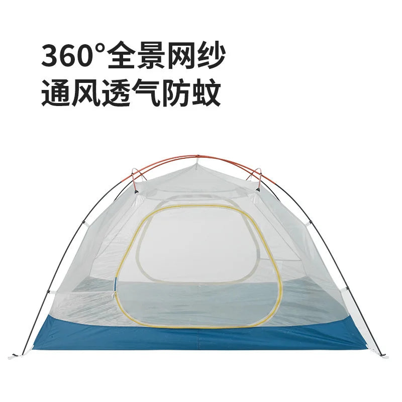 Naturehike 2023 New 2-3 Person Ultra Light PRO Tent Portable Outdoor Camping Rainproof And Sunscreen Tent