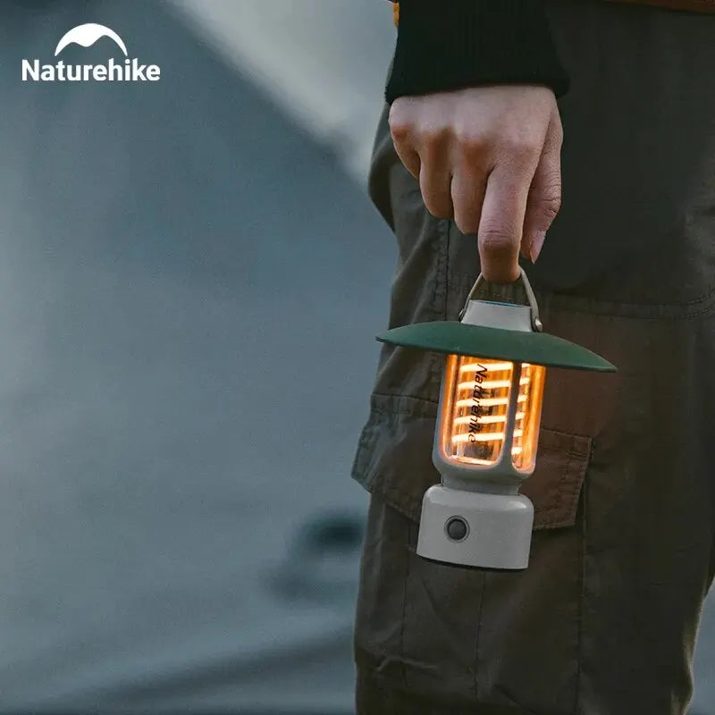 Naturehike Camping Ambient Mini Light Portable Ipx4 Waterproof Backpack Lighting Hanging Tent Lamp Outdoor Hiking Travel Lantern