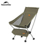 Naturehike Camping Moon Chair High Back Ultralight Folding Chair Portable 120Kg Load Travel Rocking Chairs Outdoor Fishing Chair