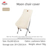 Naturehike Outdoor Camping Moon Chair Cover Portable Cozy Cashmere Thermal Chair Cover Removable For Cleaning (Without Chairs)