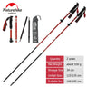 Naturehike Trekking Poles ST09 Collapsible Hiking Stick Five-section Folding Sticks Lightweight Walking Sticks Climbing Stick