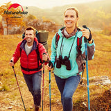 Naturehike Trekking Poles ST09 Collapsible Hiking Stick Five-section Folding Sticks Lightweight Walking Sticks Climbing Stick