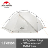 Naturehike VIK Tent 1 2 Person Ultralight Tent Portable Travel Hiking Outdoor Tent Airy Fishing Tent Waterproof Camping Tent