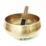 Nepal Hand Hammered Tibetan Bowl Set with Cushion Mallet Meditation Yoga Sound Healing Chanting Singing Bowl Feng Shui