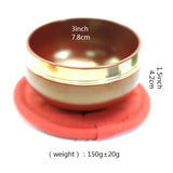 Nepal Handmade Brass Himalaya Tibetan 1 To 7 Pieces Chakra Colorful Buddhist Singing Bowl Yoga Meditation Mindfulness Heal Gift