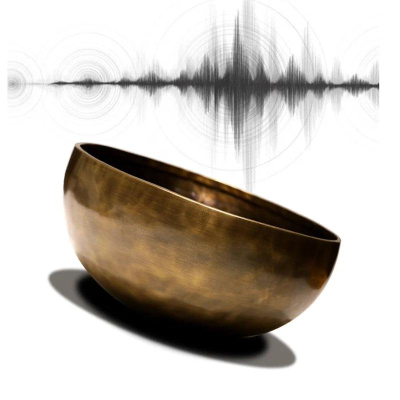 Nepalese handmade singing bowl yoga meditation Buddha sound bowl Tibetan singing bowl pure copper sound healing bowl copper chim