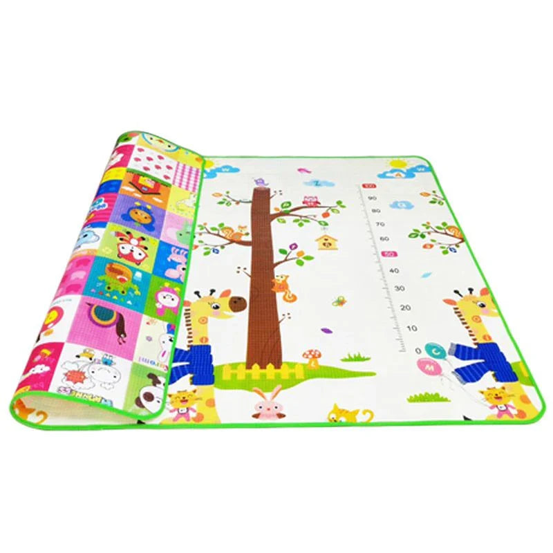 New 1cm/0.5cm Environmentally Friendly Thick Baby Crawling Play Mats Folding Mat Carpet Play Mat for Children's Safety Rug Gifts