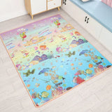 New 1cm/0.5cm Environmentally Friendly Thick Baby Crawling Play Mats Folding Mat Carpet Play Mat for Children's Safety Rug Gifts