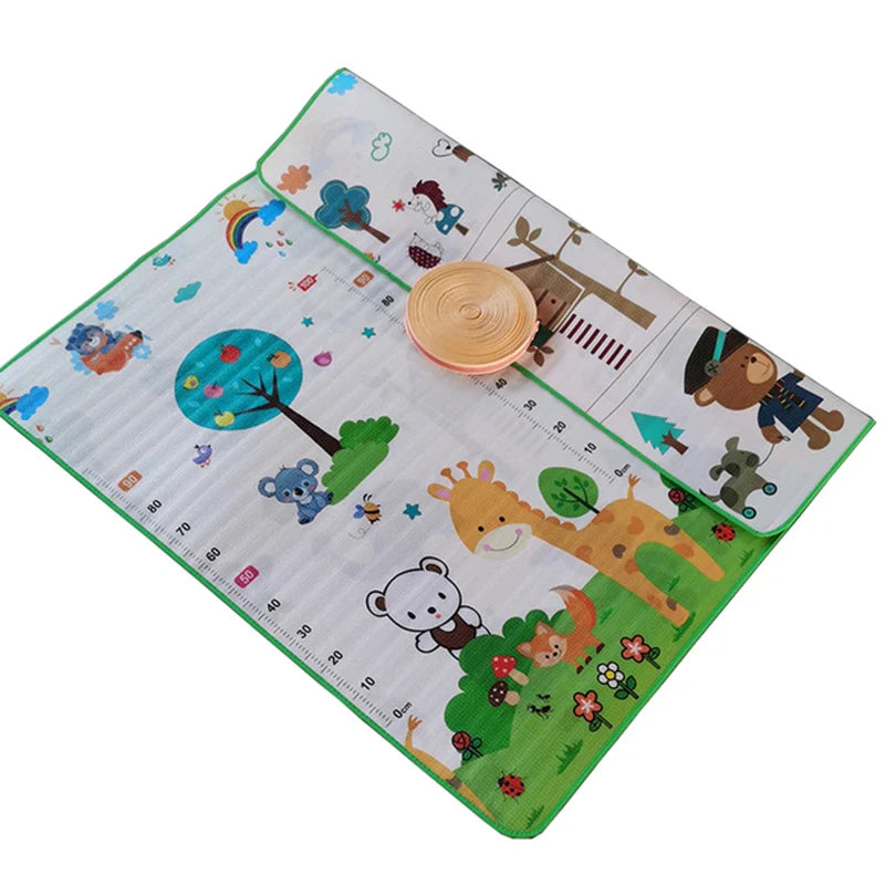 New 1cm/0.5cm Environmentally Friendly Thick Baby Crawling Play Mats Folding Mat Carpet Play Mat for Children's Safety Rug Gifts