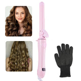 New 25mm Ceramic Barrel Curling Iron Automatic Hair Curlers Rotating  Hair Iron Curling Wands Waves Hair Styling Appliances