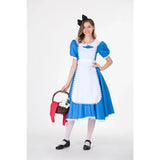 New Adult Alice in Wonderland Cosplay Japanese Anime Maid Clothes Halloween Costumes for Women