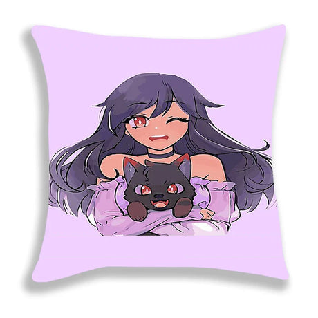 New Aphmau Pillow Case Cute Cartoon Pillowcase Cushion Cover Sofa Bedding Home Decorative 45x45cm Pillowcase For Children