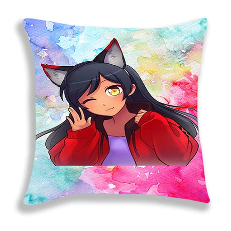 New Aphmau Pillow Case Cute Cartoon Pillowcase Cushion Cover Sofa Bedding Home Decorative 45x45cm Pillowcase For Children