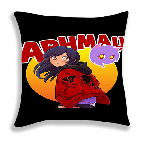 New Aphmau Pillow Case Cute Cartoon Pillowcase Cushion Cover Sofa Bedding Home Decorative 45x45cm Pillowcase For Children