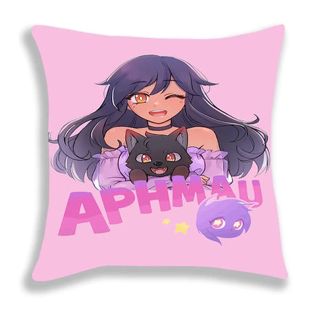 New Aphmau Pillow Case Cute Cartoon Pillowcase Cushion Cover Sofa Bedding Home Decorative 45x45cm Pillowcase For Children