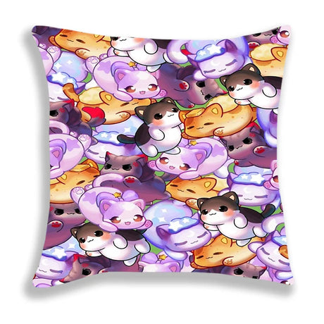 New Aphmau Pillow Case Cute Cartoon Pillowcase Cushion Cover Sofa Bedding Home Decorative 45x45cm Pillowcase For Children