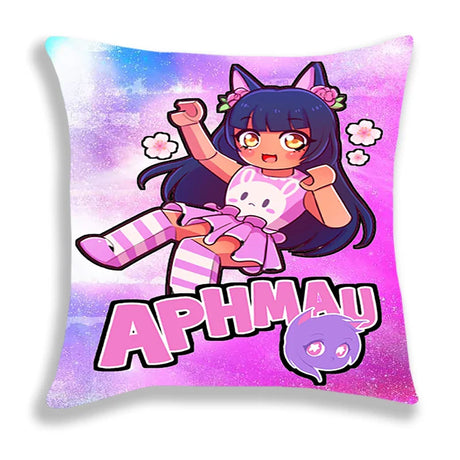 New Aphmau Pillow Case Cute Cartoon Pillowcase Cushion Cover Sofa Bedding Home Decorative 45x45cm Pillowcase For Children