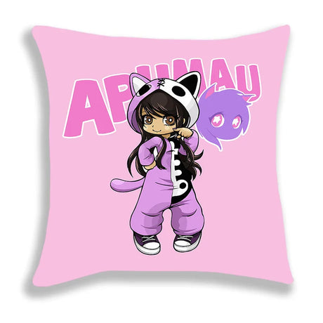 New Aphmau Pillow Case Cute Cartoon Pillowcase Cushion Cover Sofa Bedding Home Decorative 45x45cm Pillowcase For Children