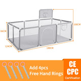 New Arrival Baby Playpen for Children Baby Playground for 6 months~6 Years Old Kids Ball Pit Playpen Indoor Baby Safety Fence