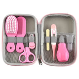 New Baby Care 8 Piece Set Newborn Baby Nail Clipper Baby Care Set Higiene Bebe Nail Care Set Safe Cut Baby Nail Manicure Care