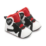 New Baby Shoes Boy Girl Shoes Basketball Sports Shoes High Gang Soft Sole Newborn ToddlerInfant First Walkers Baby Crib Shoes