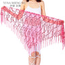 New Belly Dance Costumes Sequins Tassel Indian Belly Dance Hip Scarf for Women Dance Performance Waist Belt 11kinds of Colors