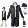 New Call of The Night Yamori Kou Akira Asai Anime Cosplay Costume Black Suit Jacket Shorts Outfit JK Uniform Halloween Party