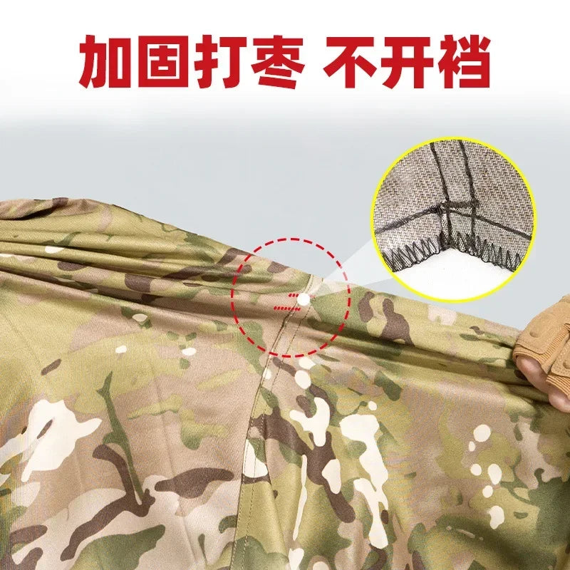 New Camouflage Uniform Suit for Children Outdoor Outward Movement Winter Camp Military Training Uniform for School Students