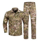 New Camouflage Uniform Suit for Children Outdoor Outward Movement Winter Camp Military Training Uniform for School Students