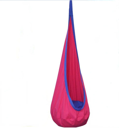 New Children's Hanging Chair Portable Parachute Cloth Swing Bed Indoor Courtyard Model with Inflatable Cushion Hanging Chair