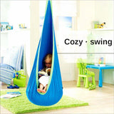 New Children's Hanging Chair Portable Parachute Cloth Swing Bed Indoor Courtyard Model with Inflatable Cushion Hanging Chair