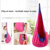 New Children's Hanging Chair Portable Parachute Cloth Swing Bed Indoor Courtyard Model with Inflatable Cushion Hanging Chair