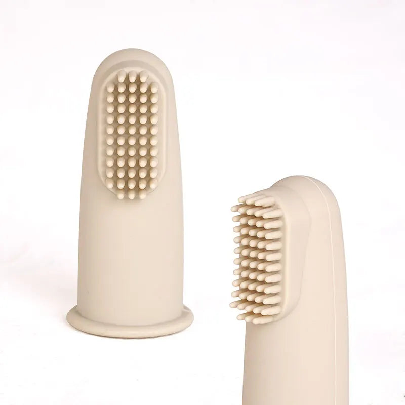 New Color Baby Soft Silicone Finger Toothbrush Infant Tooth Brush Rubber Cleaning Baby Health Oral Care Newborn Accessories