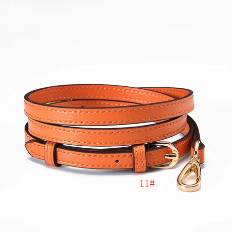 New Cowhide Bag Strap Handbag Belt Shoulder Messenger Crossbody Genuine Leather Bag Strap Replacement Women Bag Accessories