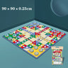 New Design Kids Carpet Ludo Board Game Mat for Children Portable Travel Children Toy Chess Family And Party Games