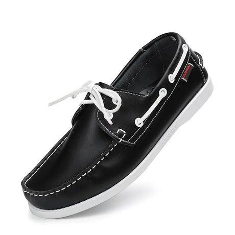 New Genuine Leather Loafers Men Moccasin Sneakers Driving Shoes Causal Men Shoes Women Footwear Docksides Classic Boat Shoes