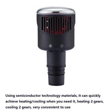 New Heat-Cold Fascia Gun Massage Head 19mm Caliber Universal Type