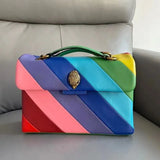 New Kurt Rainbow Bag Medium Size Chain Bag London Luxury Design Women Bags One-shoulder Crossbody Messenger Handbag