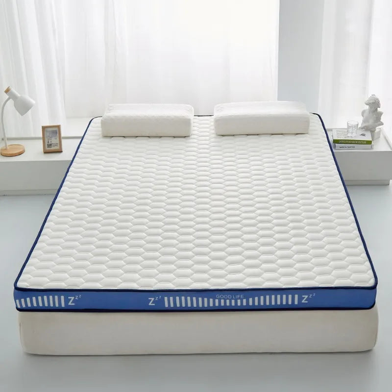 New Latex Mattress Slow Rebound Memory Foam Filling Single Thickened Tatami Hotel Family Double Soft Mattress Full Size