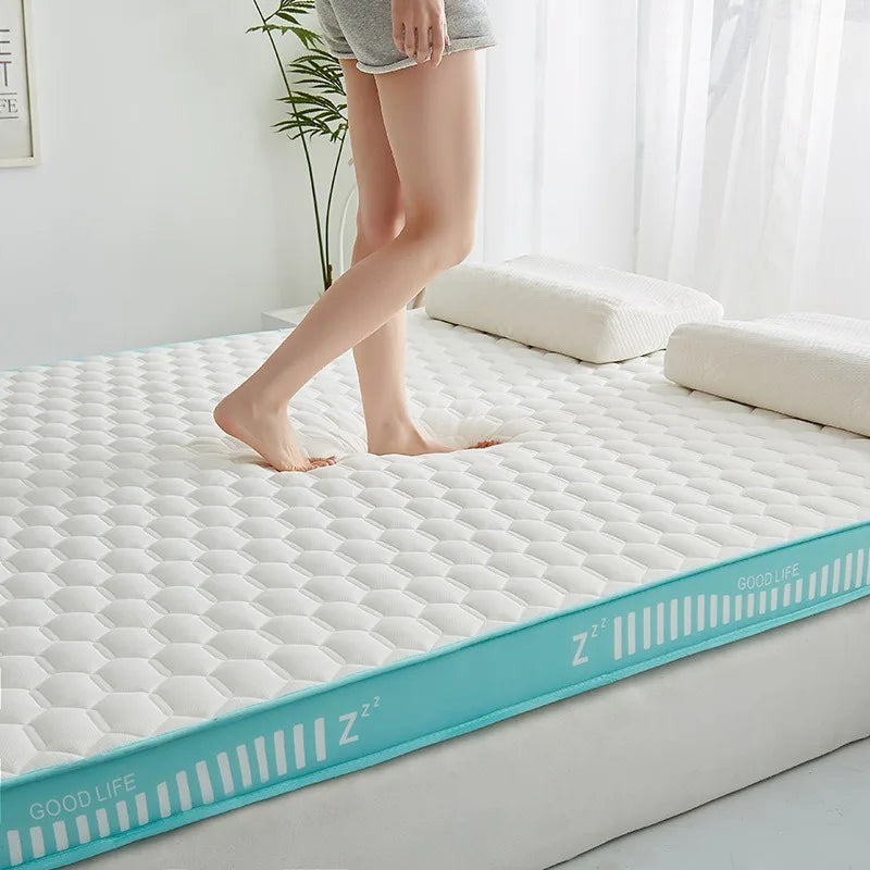 New Latex Mattress Slow Rebound Memory Foam Filling Single Thickened Tatami Hotel Family Double Soft Mattress Full Size