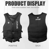 New Life Jacket Neoprene Safety Life Vest Water Sports Fishing Kayaking Boating Swimming Drifting Safety Vest for Adult Children