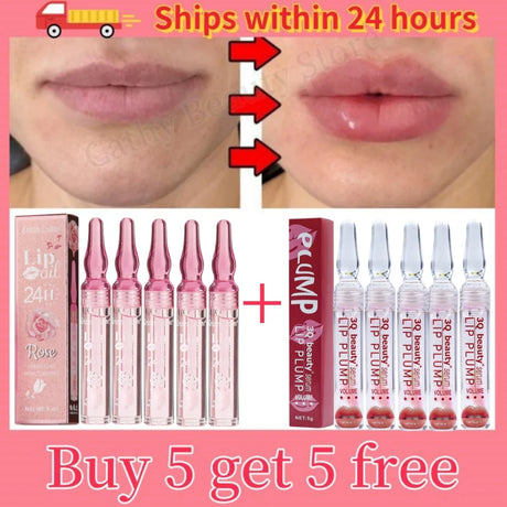 New Lip Plump Oil Extreme Volume Lip Gloss Increase Lip Elasticity Anti-Wrinkle Moisturizing Fuller Filler Bigger Sexy Lip Care