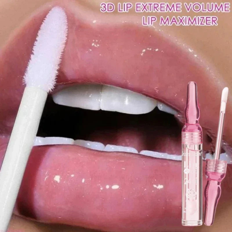 New Lip Plump Oil Extreme Volume Lip Gloss Increase Lip Elasticity Anti-Wrinkle Moisturizing Fuller Filler Bigger Sexy Lip Care