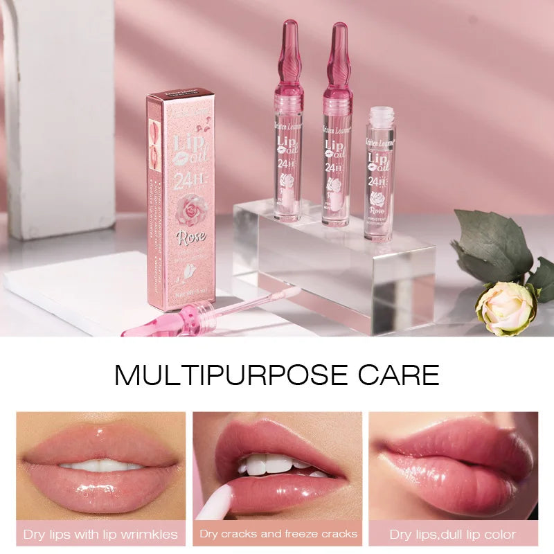 New Lip Plump Oil Extreme Volume Lip Gloss Increase Lip Elasticity Anti-Wrinkle Moisturizing Fuller Filler Bigger Sexy Lip Care