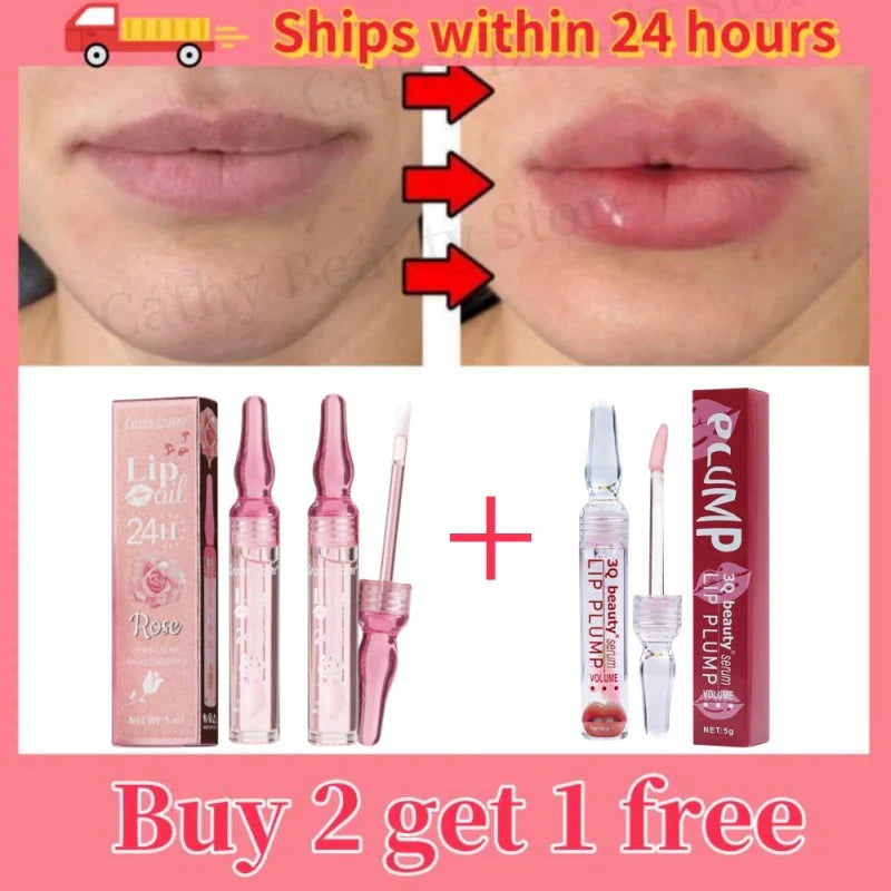 New Lip Plump Oil Extreme Volume Lip Gloss Increase Lip Elasticity Anti-Wrinkle Moisturizing Fuller Filler Bigger Sexy Lip Care