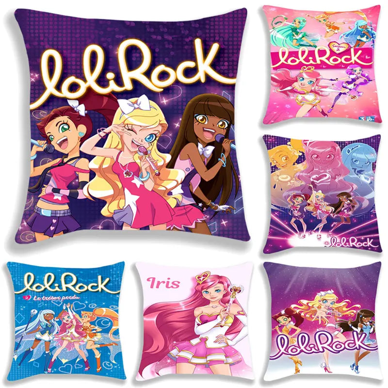 New LoliRock Pillow Case Cute Cartoon Pillowcase 45x45cm Cushion Cover Sofa Bedding Home Decoration Pillow Covers For Children