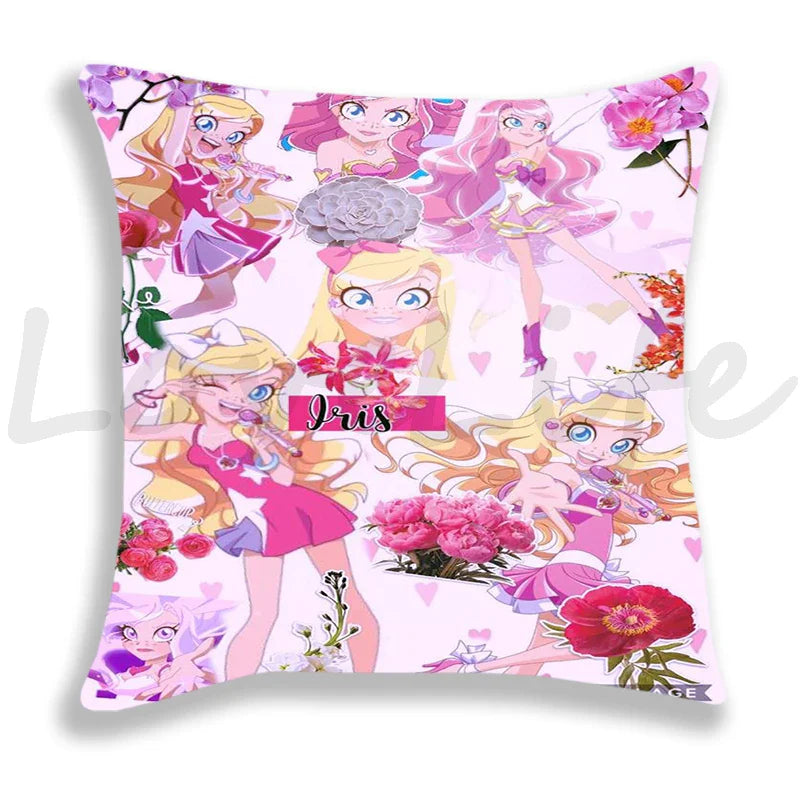 New LoliRock Pillow Case Cute Cartoon Pillowcase 45x45cm Cushion Cover Sofa Bedding Home Decoration Pillow Covers For Children