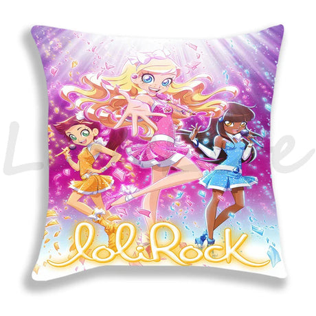 New LoliRock Pillow Case Cute Cartoon Pillowcase 45x45cm Cushion Cover Sofa Bedding Home Decoration Pillow Covers For Children