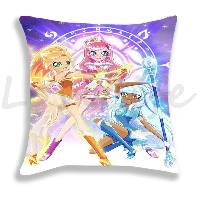 New LoliRock Pillow Case Cute Cartoon Pillowcase 45x45cm Cushion Cover Sofa Bedding Home Decoration Pillow Covers For Children