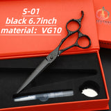 New MIZUTANI Professional Barber Tools Salon Hair Cutting Thinning Shears Set of 6.0 Inch Hair Scissors